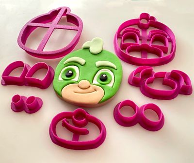 CBS Σετ 7 τμχ κουπάτ PJ MASKS -GEKKO  9εκ, 10εκ, &amp; 11εκ