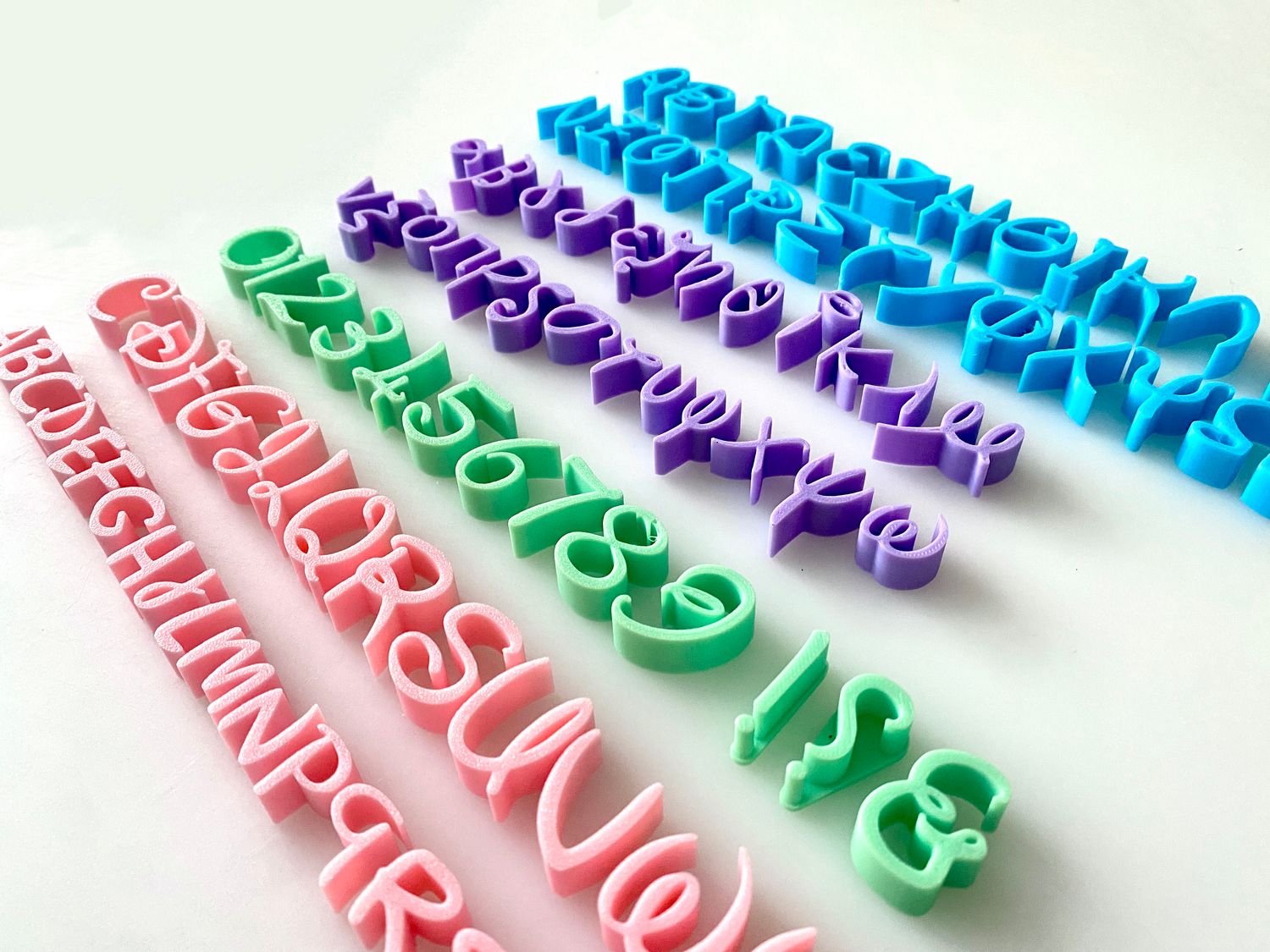 CBS Font Stamp &#39;TWINKLE&#39; Σφραγίδες με Ελληνικά Γράμματα &amp; Νούμερα (και λατινικά ως επιλογή) SMALL-Σετ Σφραγίδες Μέγεθος Μικρό
