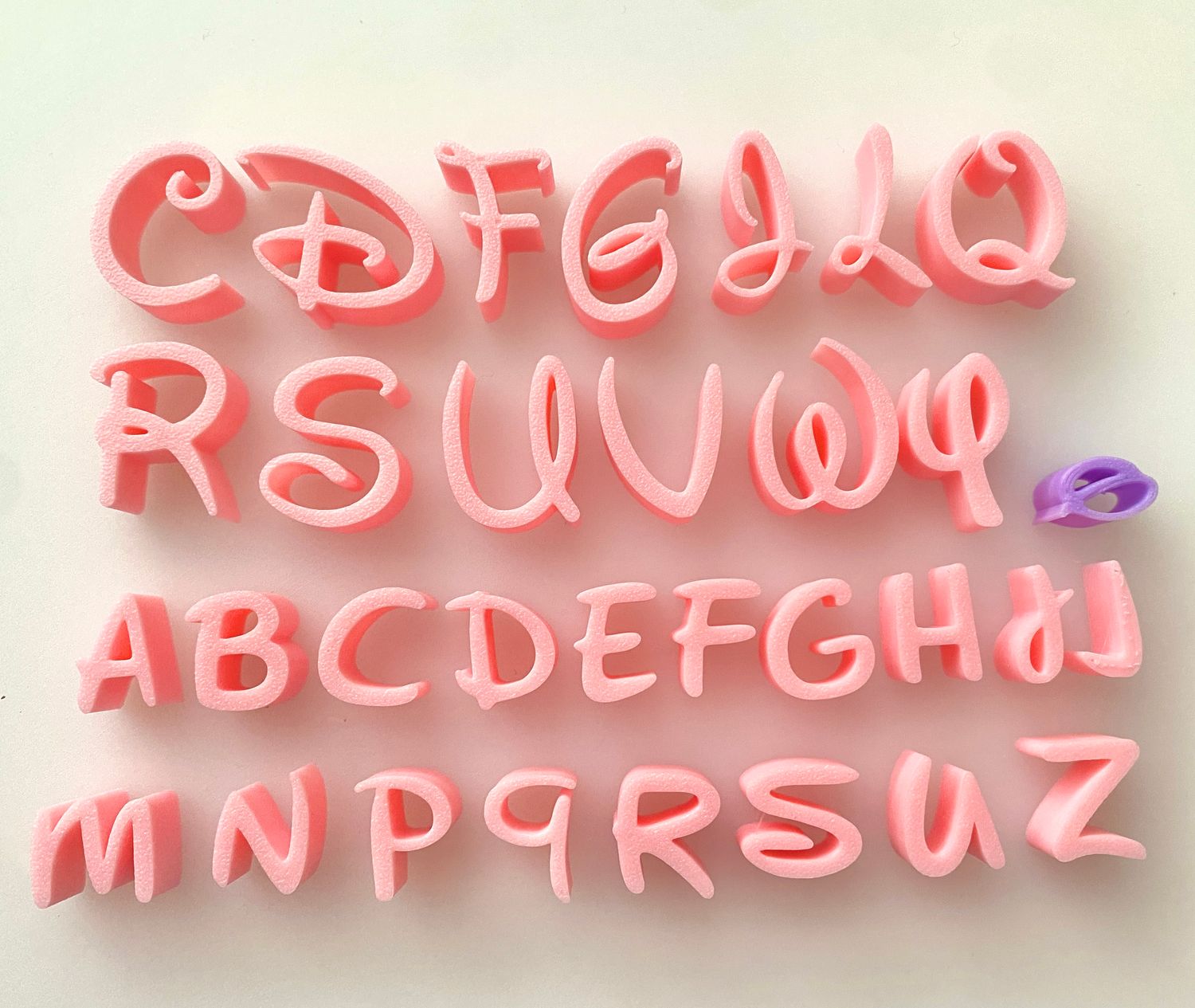 CBS Font Stamp &#39;TWINKLE&#39; Σφραγίδες με Ελληνικά Γράμματα &amp; Νούμερα (και λατινικά ως επιλογή) SMALL-Σετ Σφραγίδες Μέγεθος Μικρό