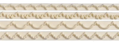 FMM Frill Cutters Set No.1-4 - Σετ 4τεμ κουπ πατ Γιρλάντες Νο 1-4