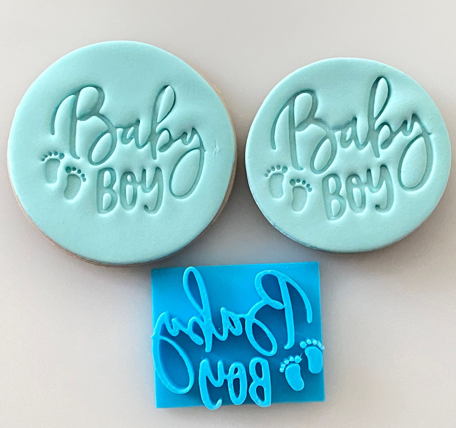 CBS Stamps Σφραγίδα &#39;&#39;Baby Boy&#39;&#39;  Σχέδιο 3