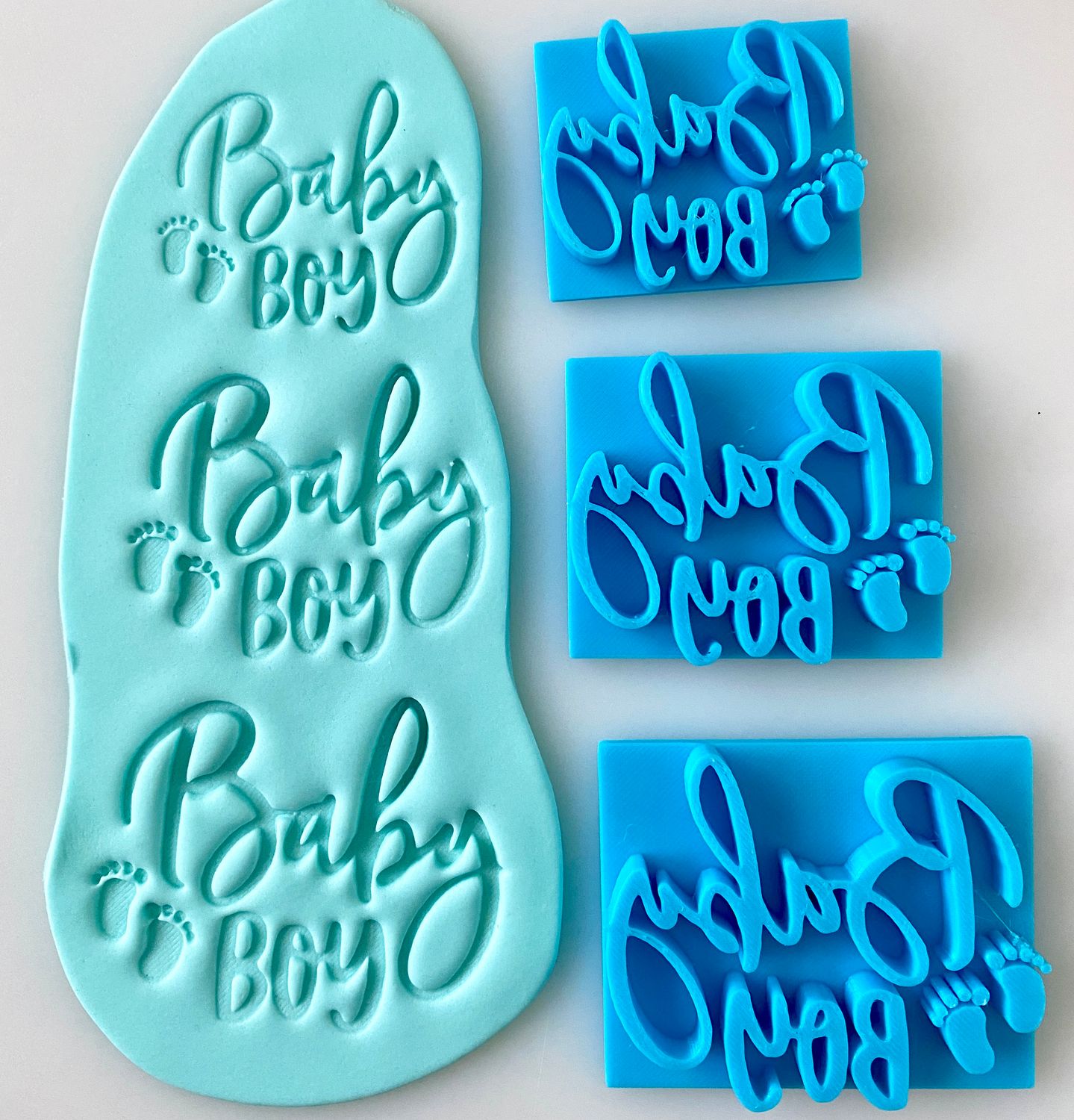 CBS Stamps Σφραγίδα &#39;&#39;Baby Boy&#39;&#39;  Σχέδιο 3