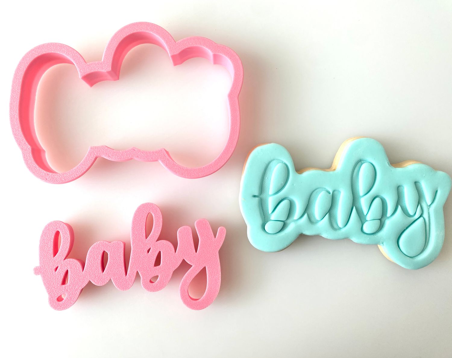 CBS Stamp &amp; Cutter &#39;BABY &#39; Κουπάτ &amp; Σφραγίδα 9εκ, 10εκ, 11εκ