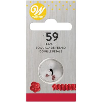 WILTON Nozzle -PETAL No.59 - Μύτη Κορνέ Αστέρι
