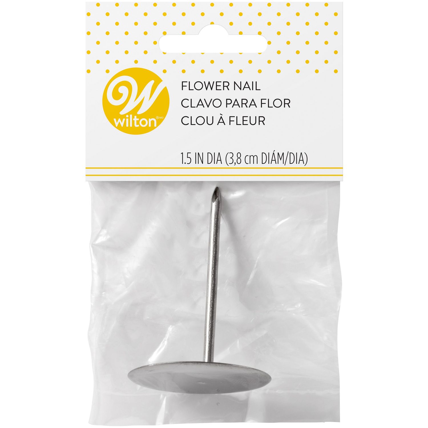 WILTON Flower Nail #7 Καρφωτή  Βάση Λουλουδιών με Χειρολαβή