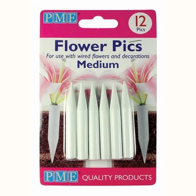 PME Flower Pics Medium 12 τεμ.-Βάση Για Σύρμα Λουλουδιών