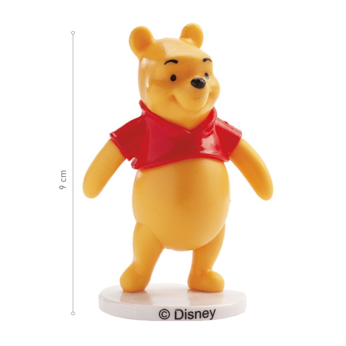 Disney Figure WINNIE THE POOH -Πλαστική Φιγούρα Γουΐνι το Αρκουδάκι περίπου 9εκ