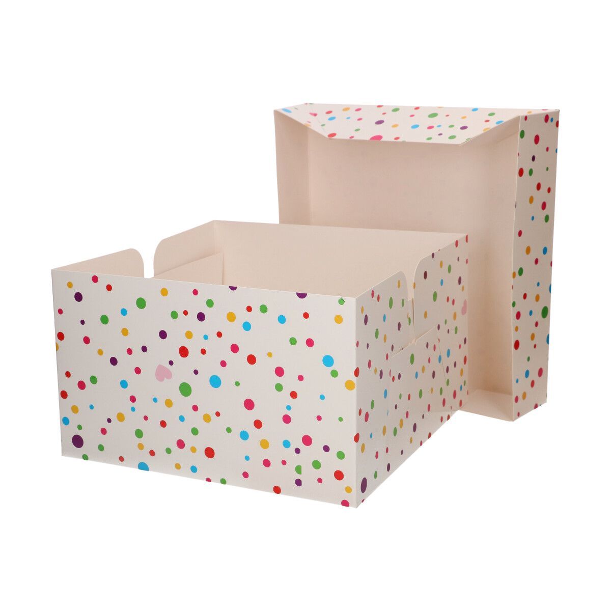 FunCakes Cake Box CONFETTI 10&quot; -Κουτί 25εκ