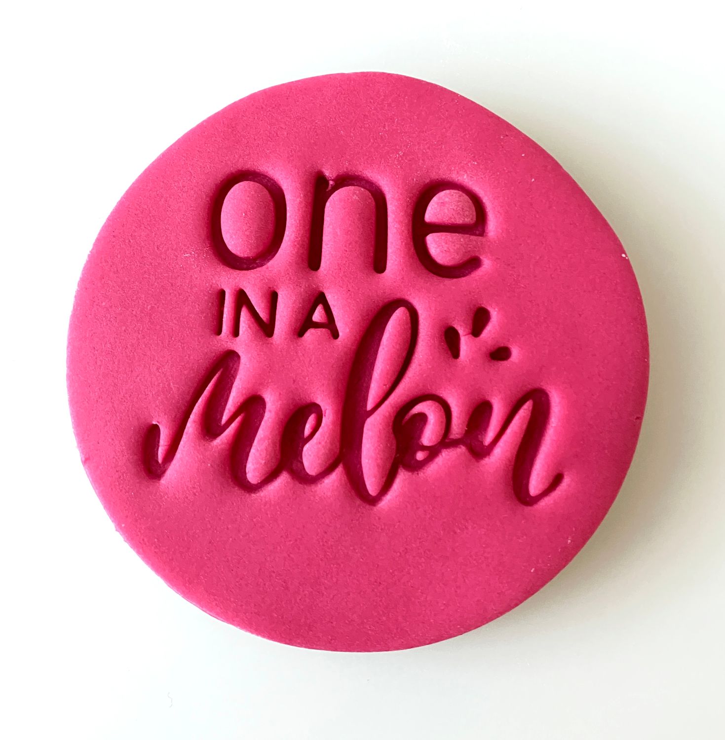 CBS Stamps &#39;ONE in a MELON&#39; Σφραγίδα. Σχέδιο 1