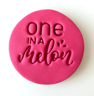 CBS Stamps &#39;ONE in a MELON&#39; Σφραγίδα. Σχέδιο 1
