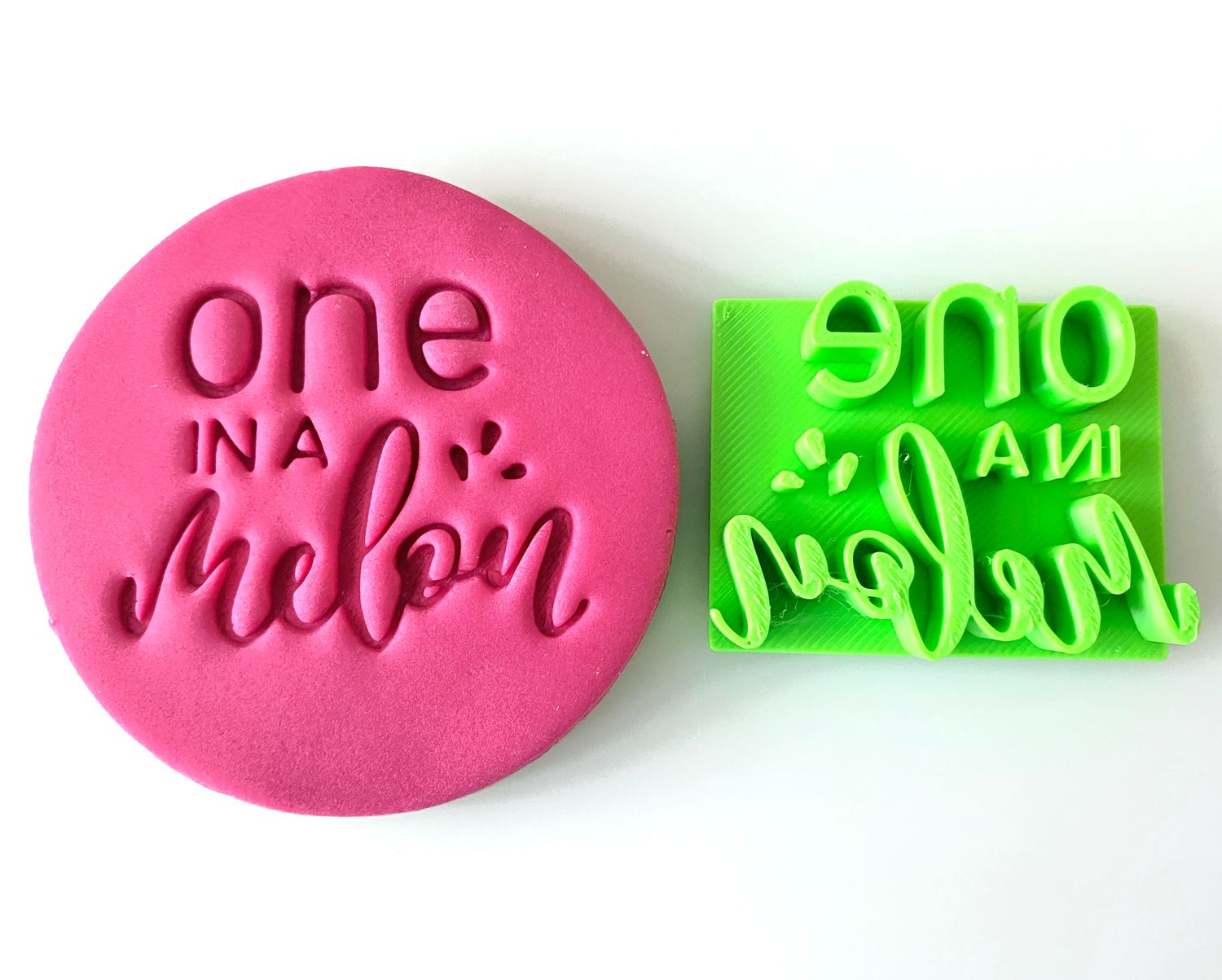 CBS Stamps &#39;ONE in a MELON&#39; Σφραγίδα. Σχέδιο 1