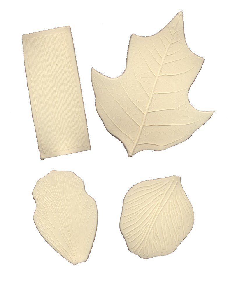 SALE!!! FMM Veining Mats Set 5-8 - Σετ 4τεμ Ανάγλυφα Πατάκια Φύλλων Νο 5-8