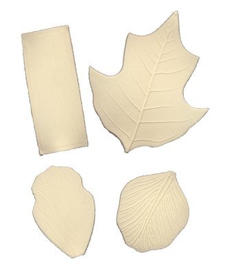 SALE!!! FMM Veining Mats Set 5-8 - Σετ 4τεμ Ανάγλυφα Πατάκια Φύλλων Νο 5-8 SALE!!! FMM Veining Mats Set 5-8 - Σετ 4τεμ Ανάγλυφα Πατάκια Φύλλων Νο 5-8