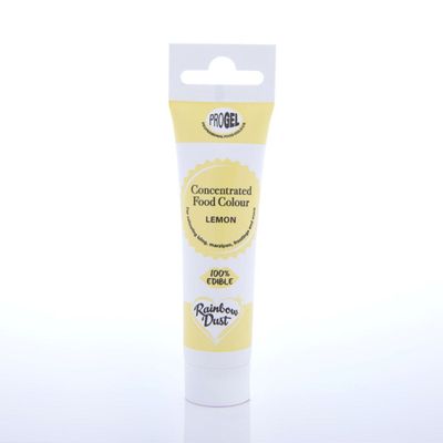 Rainbow Dust ProGel® -LEMON -Χρώμα Τζελ  Λεμονί 25γρ