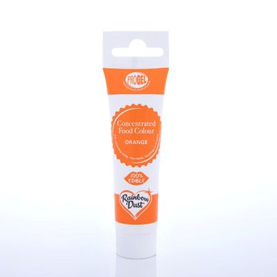 Rainbow Dust ProGel® -ORANGE -Χρώμα Τζελ Πορτοκαλί 25γρ