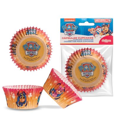 Cupcake Cases -PAW PATROL -Θήκες Ψησίματος σκυλάκια Paw Patrol 25τεμ
