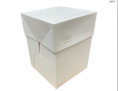 Adjustable Wedding Cake Box 30 x 30 x 20-30-Ρυθμιζόμενο κουτί