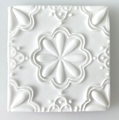 CBS EMBOSS Stamps &#39;FLORAL TILE&#39;  Σφραγίδα