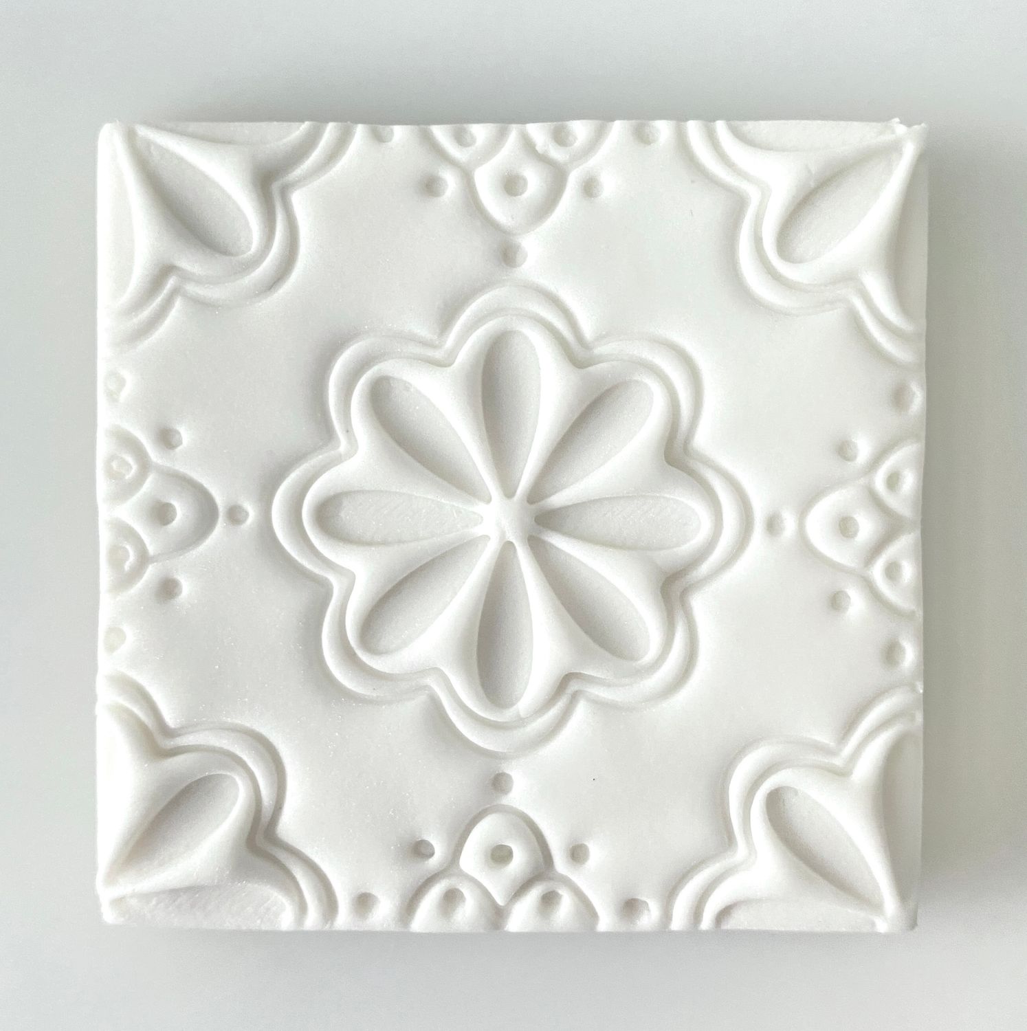 CBS Stamps &#39;FLORAL TILE&#39;  Σφραγίδα