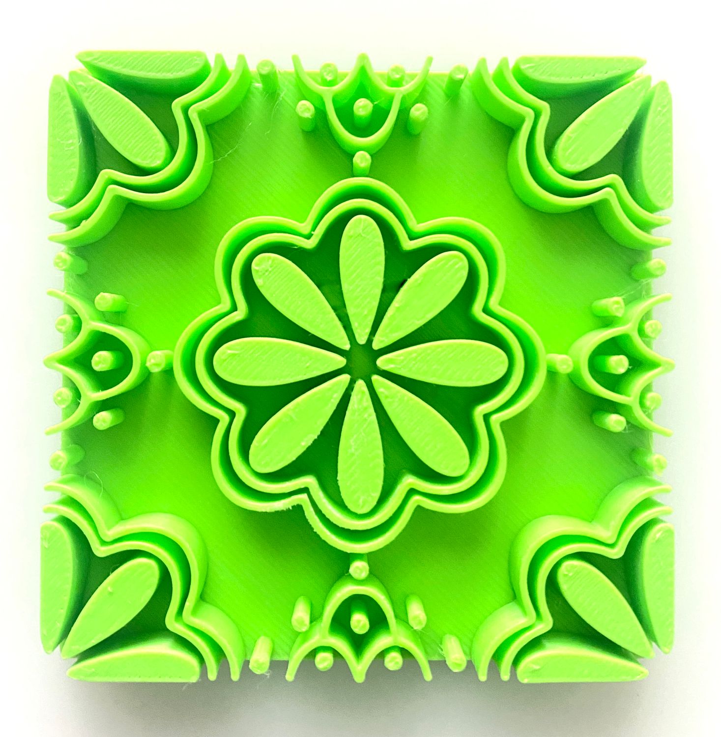 CBS Stamps &#39;FLORAL TILE&#39;  Σφραγίδα