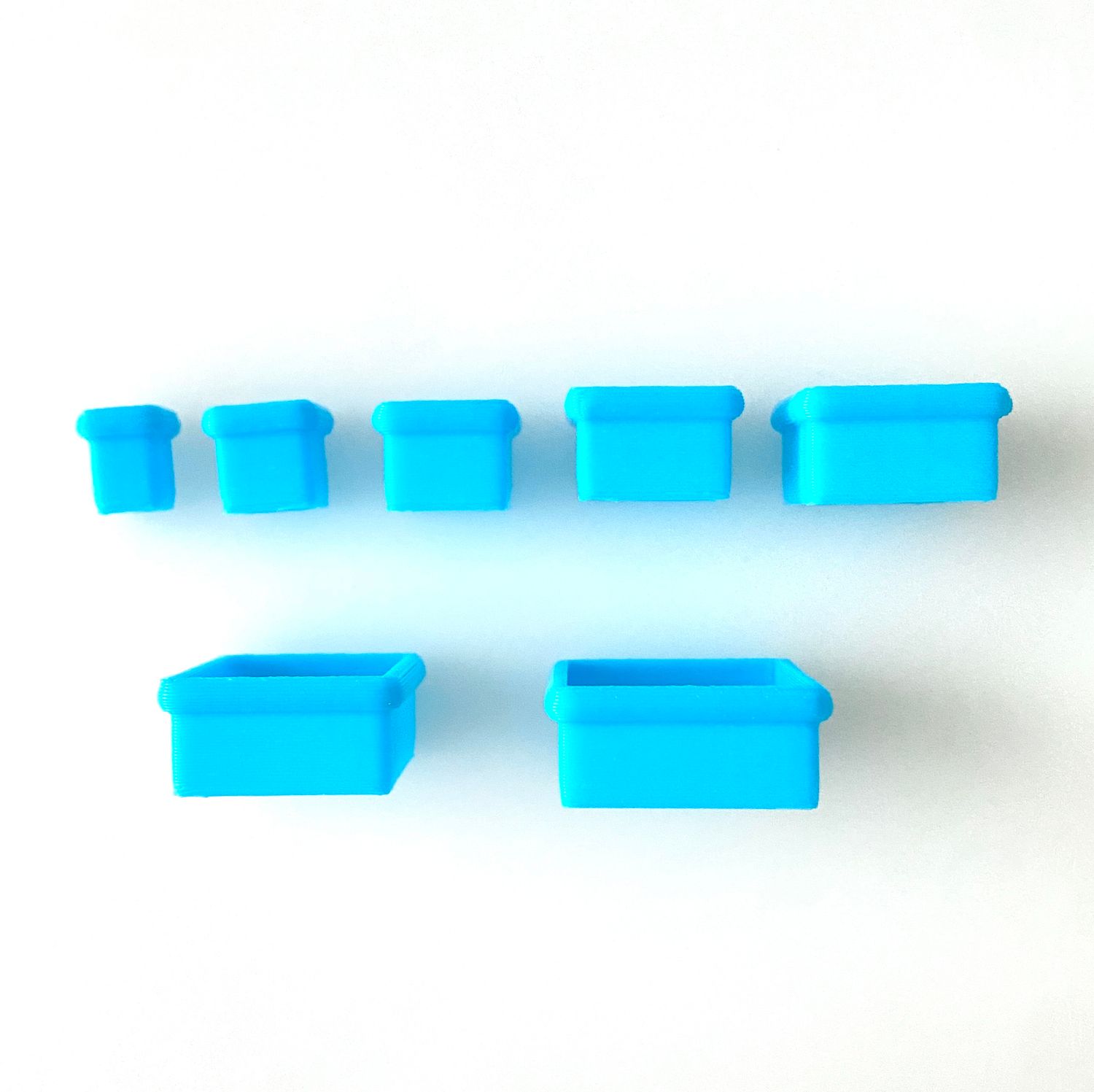 CBS Geo-Cutters -SQUARE - Σετ 7 Κουπάτ 0.5-2εκ