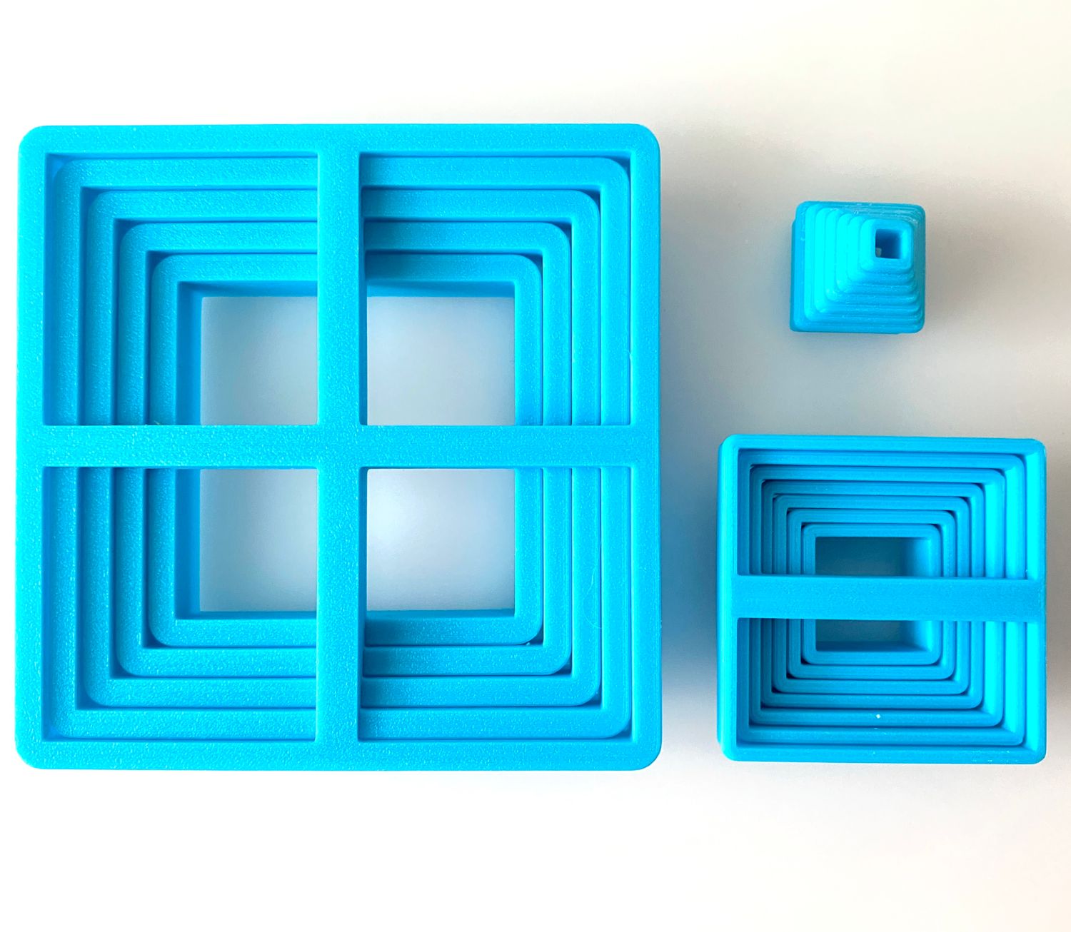 CBS Geo-Cutters -SQUARES - Σετ 7 Κουπάτ 2-5εκ