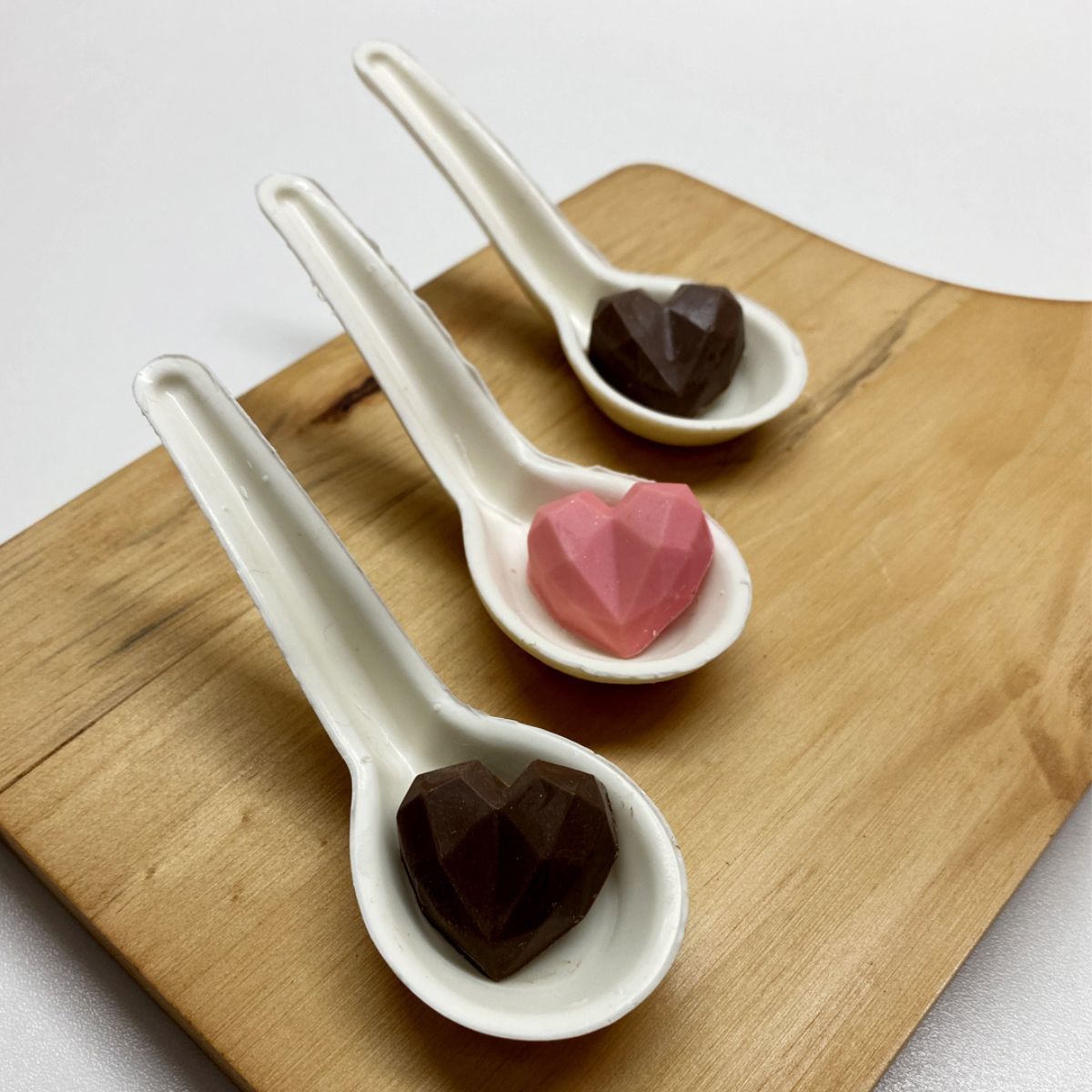 BWB Chocolate Mould -SPOON Πλαστικό Καλούπι για 3 Σοκολατένια Κουτάλια
