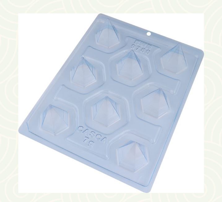 BWB Chocolate Mould -PYRAMID Πλαστικό Καλούπι