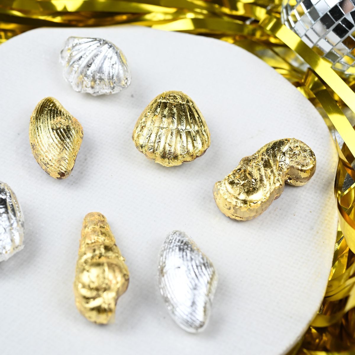 Colour Mill Transfer Gold Leaf -23 CARAT GOLD x5τμχ - Βρώσιμο φύλλο χρυσού 23 καρατίων 8x8εκ