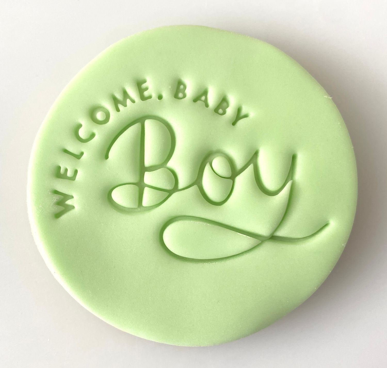 CBS Stamps Σφραγίδα &#39;&#39;Welcome, Baby Boy&#39;&#39;  Σχέδιο 1