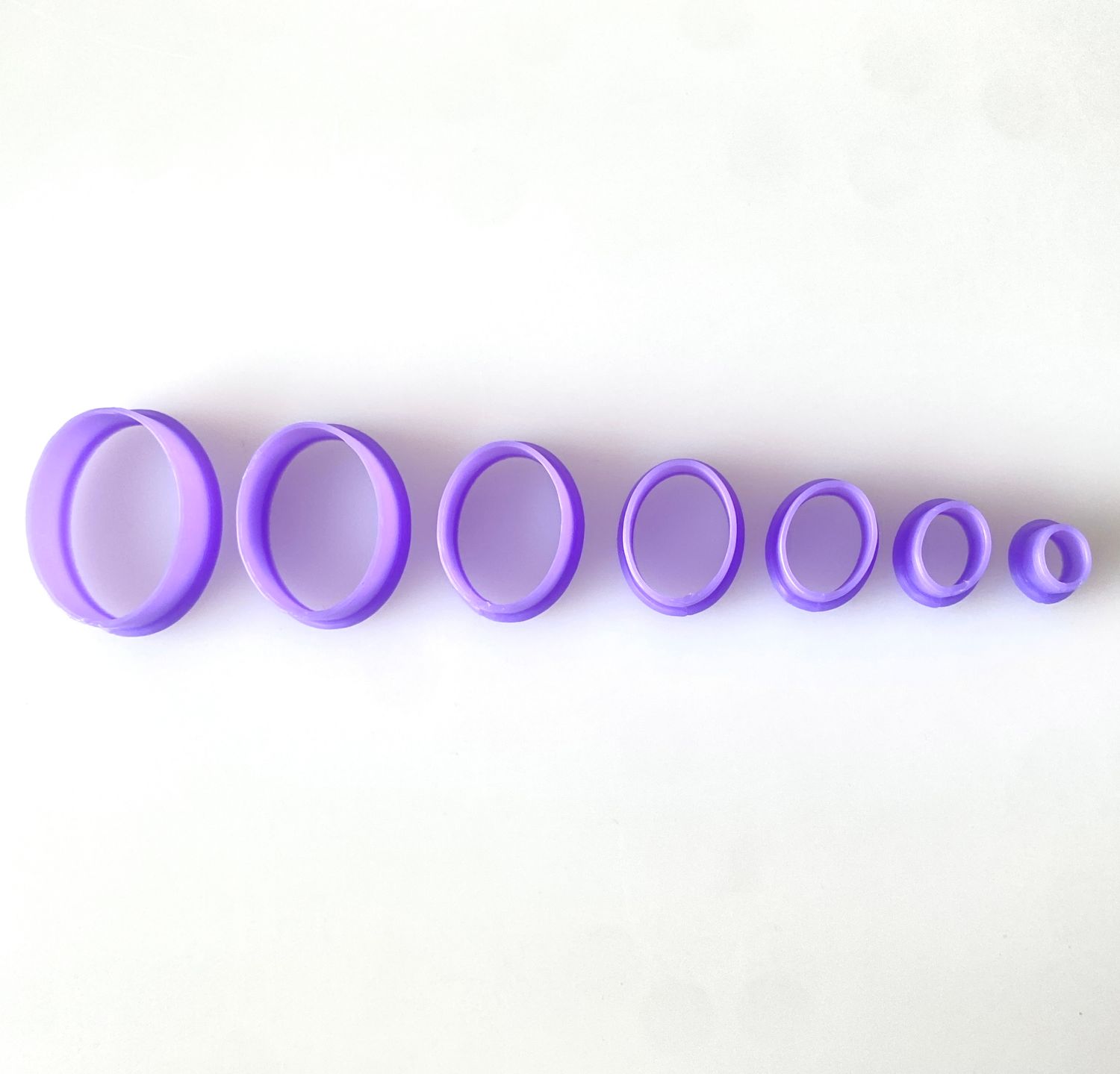CBS Geo-Cutters -OVAL - Σετ 7 Κουπάτ Οβάλ 0.5-2.7εκ