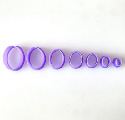 CBS Geo-Cutters -OVAL - Σετ 7 Κουπάτ Οβάλ 0.5-2.7εκ