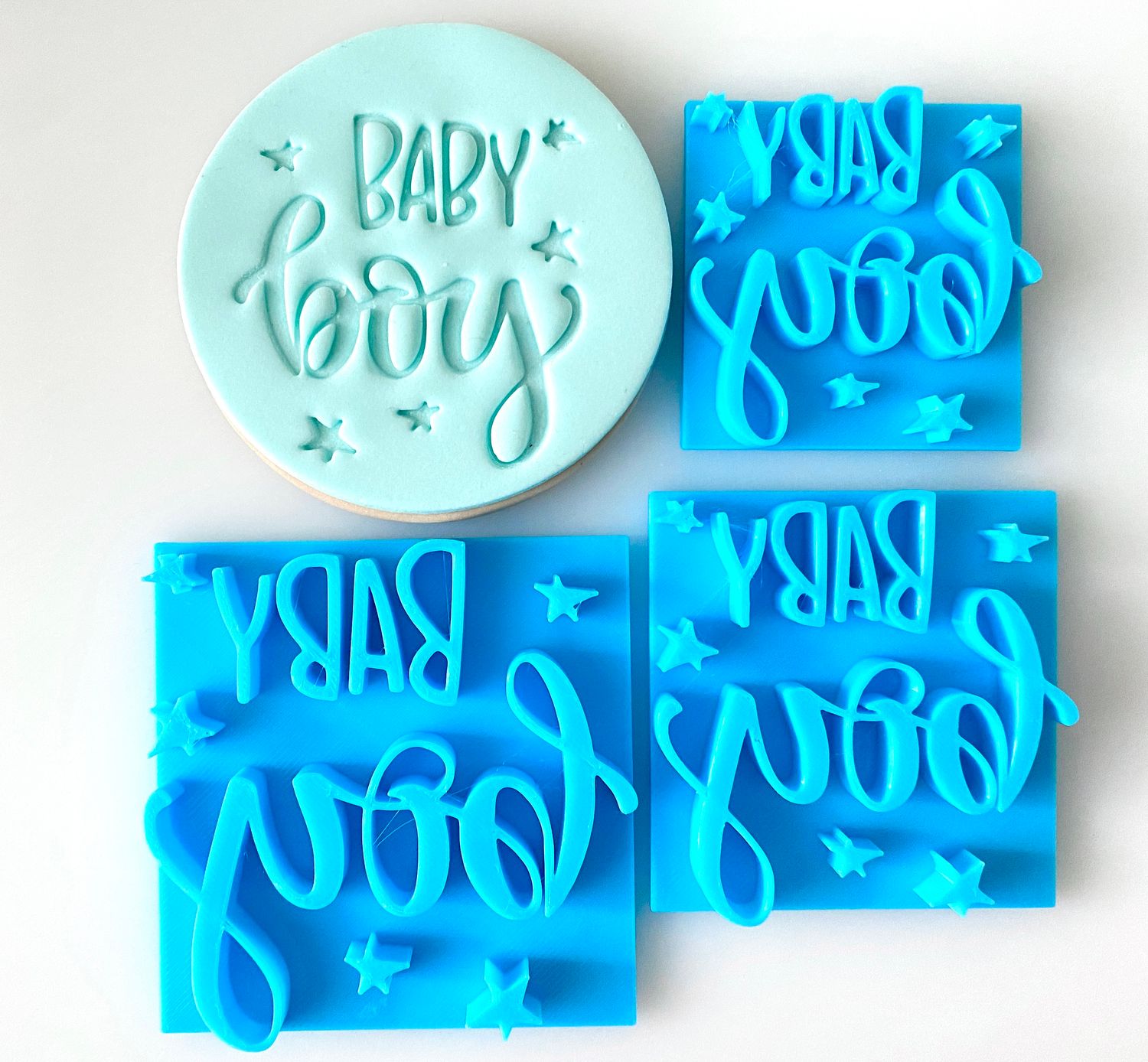 CBS Stamps Σφραγίδα &#39;&#39;Baby Boy&#39;&#39;  Σχέδιο 2