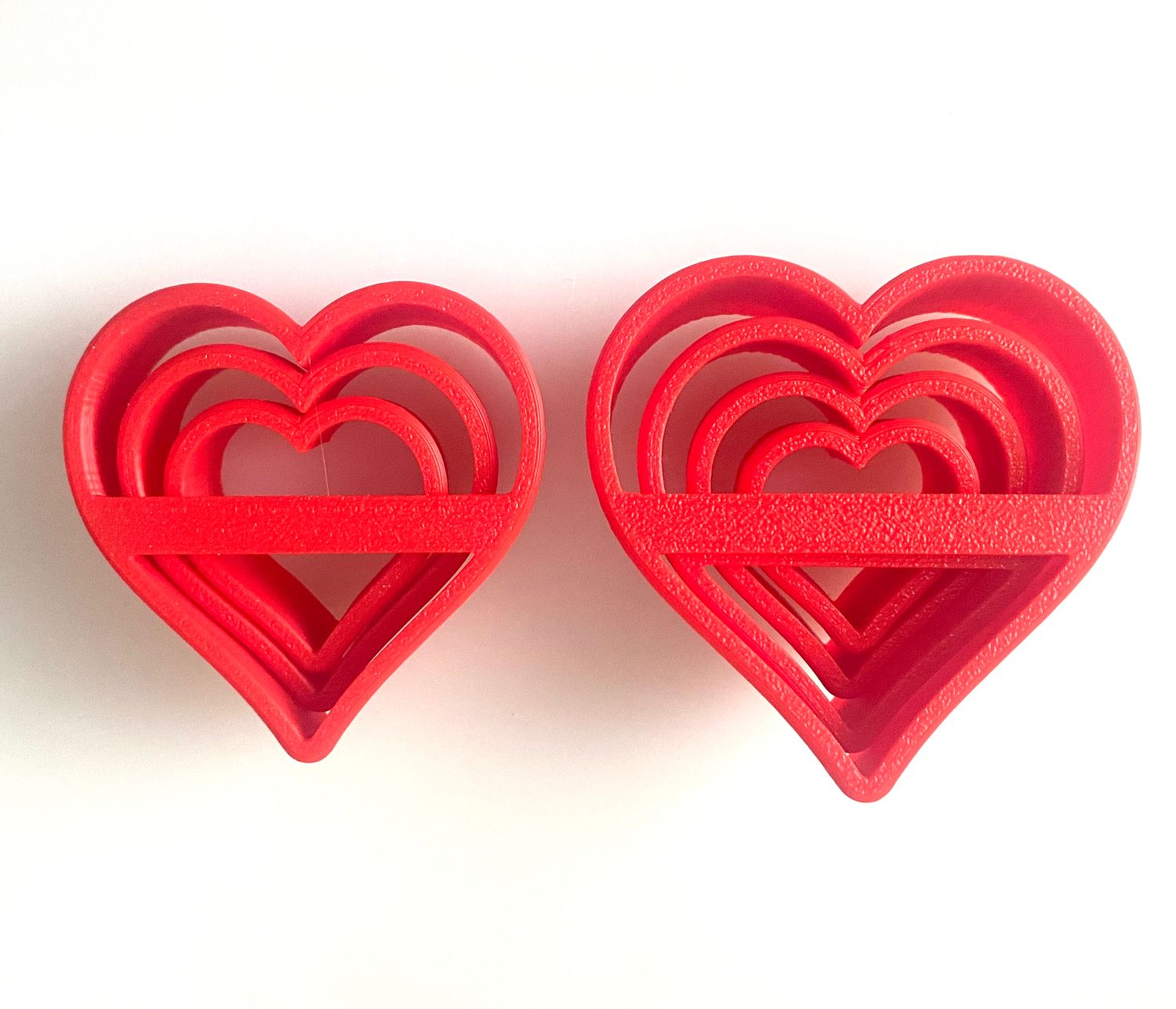 CBS Geo-Cutters -HEARTS- Σετ 7 Κουπάτ ΚΑΡΔΙΕΣ 2-5εκ