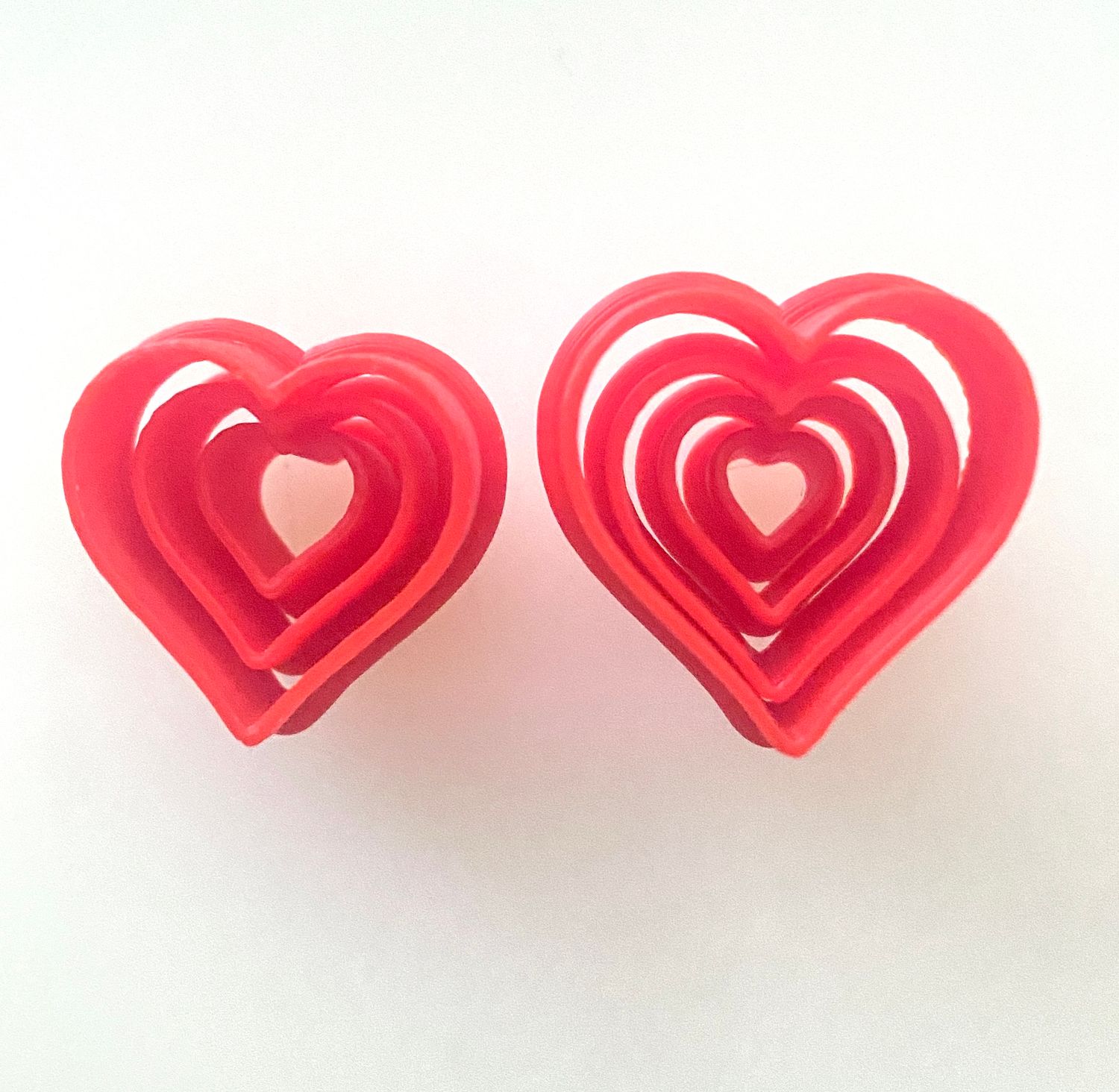 CBS Geo-Cutters -HEARTS -Σετ 7 Κουπάτ ΚΑΡΔΙΕΣ 0.5-2εκ