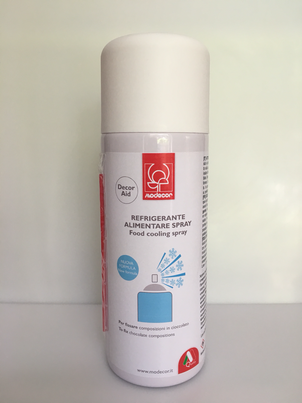 ### Modecor Cooling Spray for Sugarpaste &amp; Chocolate -Ψυκτικό Σπρέϊ για Ζαχαρόπαστα και Σοκολάτα 400ml
