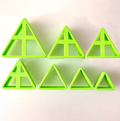 CBS Geo-Cutters -EQUILATERAL TRIANGLE- Σετ 7 Κουπάτ 2-5εκ