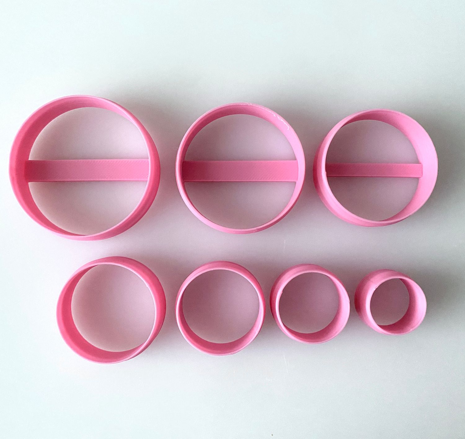 CBS Geo-Cutters -ROUND/CIRCLES - Σετ 7 Κουπάτ Στρογγυλά/Κύκλοι 2-5εκ