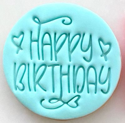 CBS Stamps &#39;Happy Birthday&#39; Σφραγίδα. Σχέδιο 3