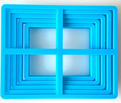 CBS Geo-Cutters -RECTANGLES - Σετ 5 Κουπάτ Ορθογώνια 6 - 10εκ