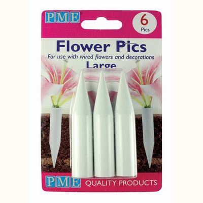 PME Flower Pics LARGE 6 τεμ.-Βάση Για Σύρμα Λουλουδιών