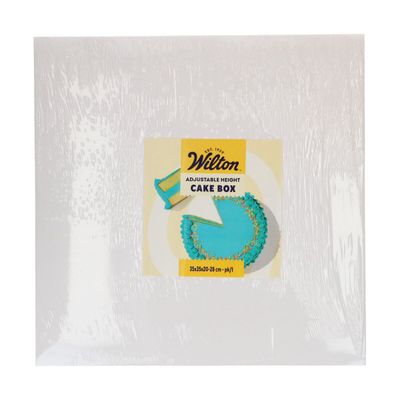 Wilton Adjustable Height Cake Box 35x35x20-28 cm -Ρυθμιζόμενο Κουτί