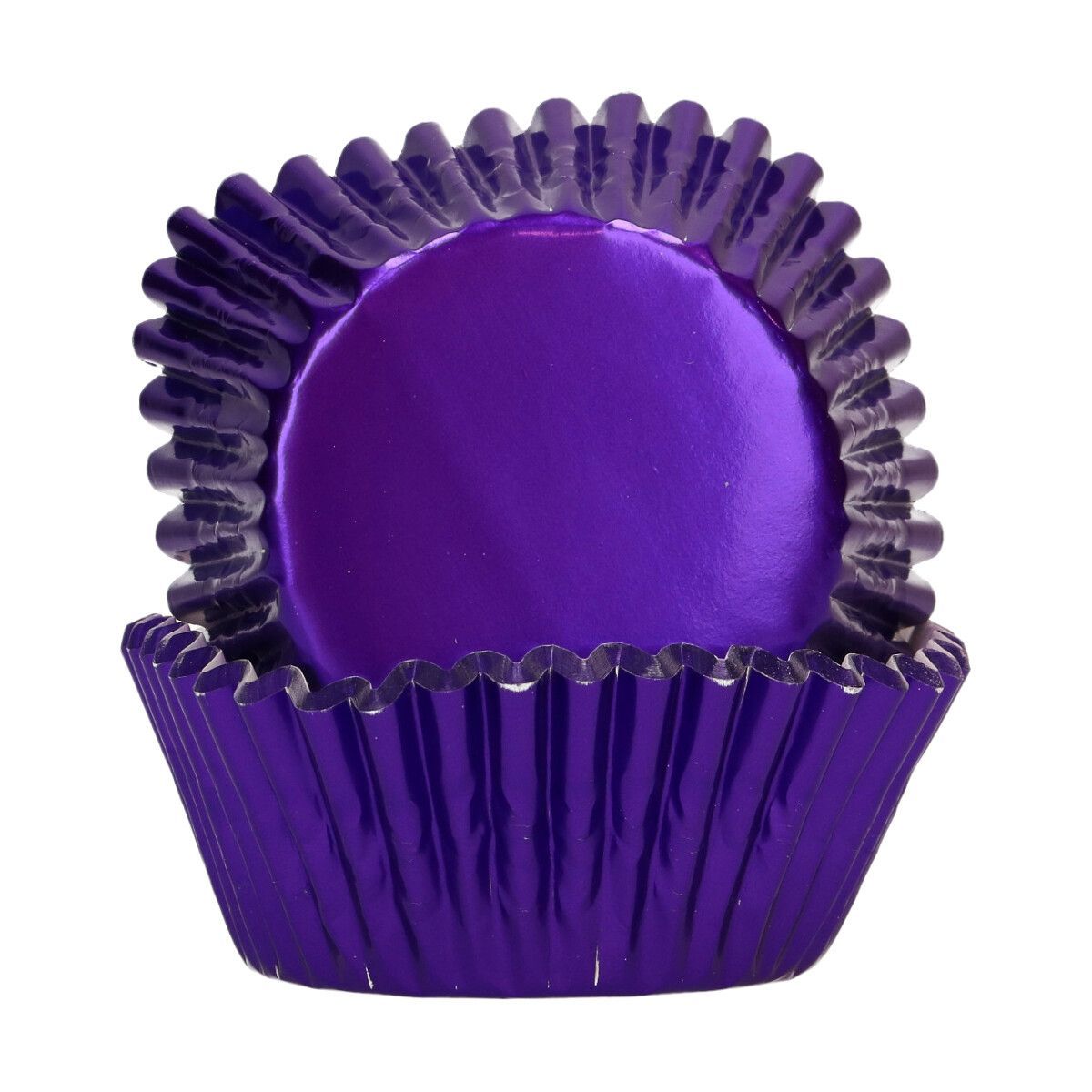 FunCakes Baking Cups - METALLIC PURPLE 48τμχ-Κυπελάκια ψησίματος μωβ μεταλλικό