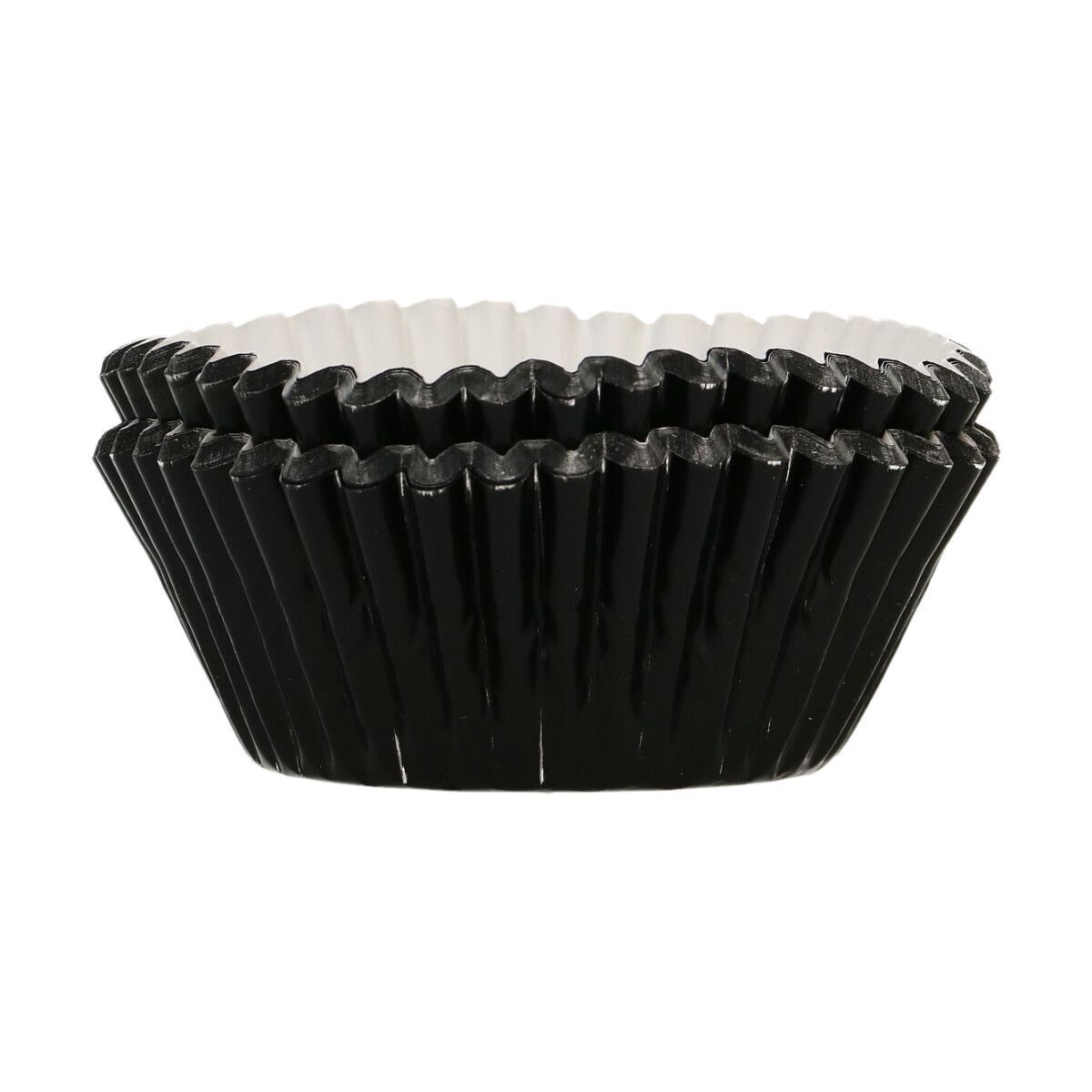 FunCakes Baking Cups - METALLIC BLACK 48τμχ-Κυπελάκια ψησίματος μαύρο μεταλλικό