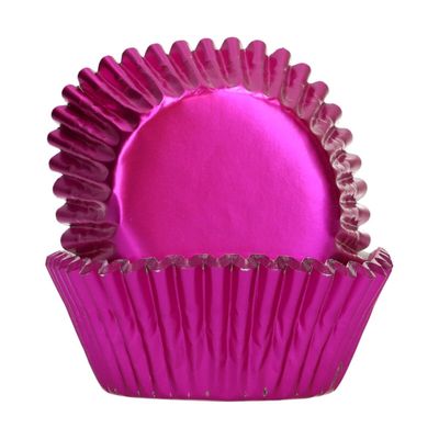 FunCakes Baking Cups - METALLIC PINK 48τμχ-Κυπελάκια ψησίματος ροζ μεταλλικό