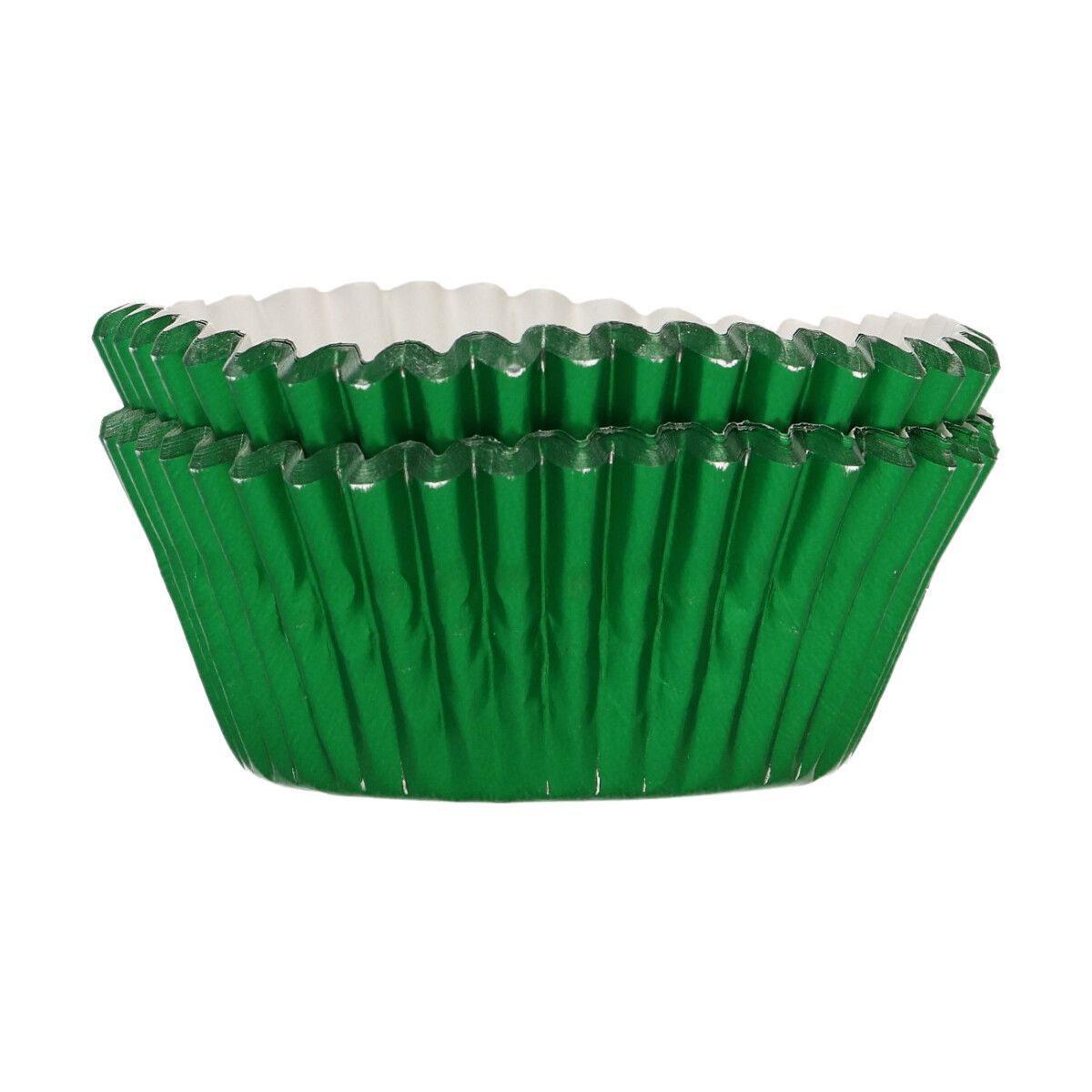 FunCakes Baking Cups - METALLIC GREEN 48τμχ-Κυπελάκια ψησίματος πράσινο μεταλλικό