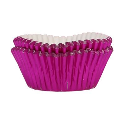 FunCakes Baking Cups - METALLIC PINK 48τμχ-Κυπελάκια ψησίματος ροζ μεταλλικό