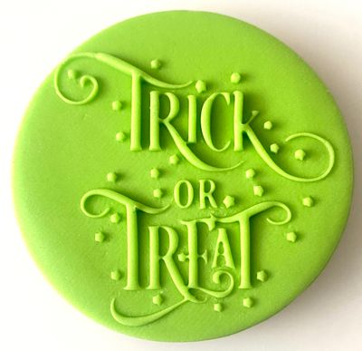 CBS Stamps. Σφραγίδα EMBOSS &#39;Trick or Treat&#39; Σχέδιο 2