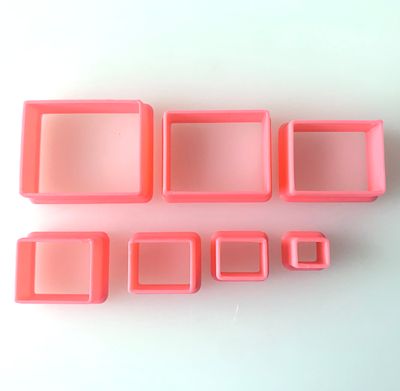 CBS Geo-Cutters -RECTANGLE- Σετ 7 Κουπάτ Ορθογώνια 0.5-2.7εκ