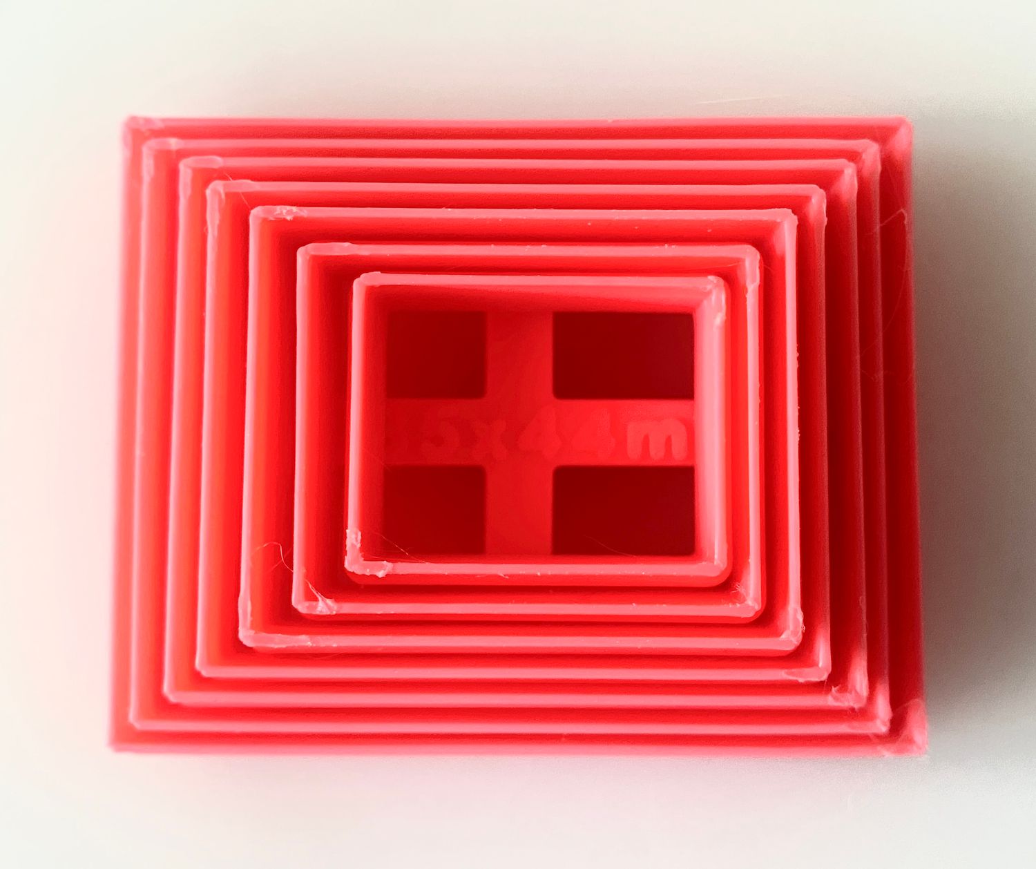 CBS Geo-Cutters -RECTANGLE- Σετ 7 Κουπάτ Ορθογώνια 2-5εκ